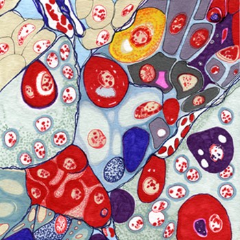 pen and paper abstract artwork