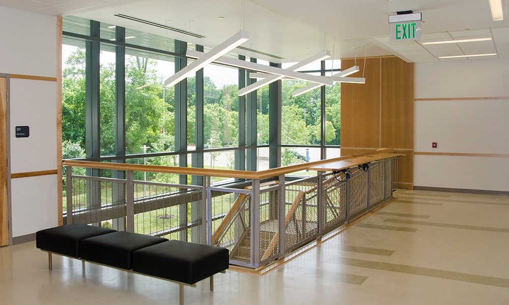 Progress Hall atrium